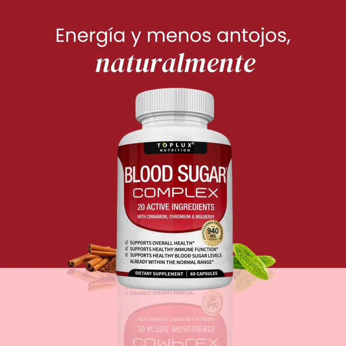 Blood Sugar Complex - Control total de azúcar y energía diaria